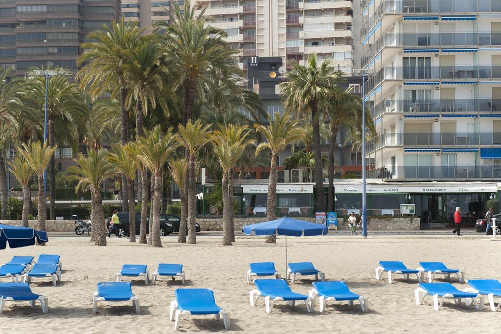 Hotel El Palmeral Benidorm Bagian luar foto